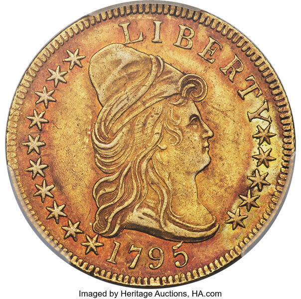 1795 $10  13 Leaves, BD-1 MS thumbnail 2