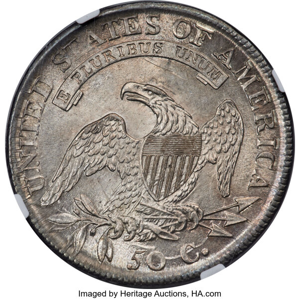 1811 50c Large 8, O-103a MS thumbnail 4