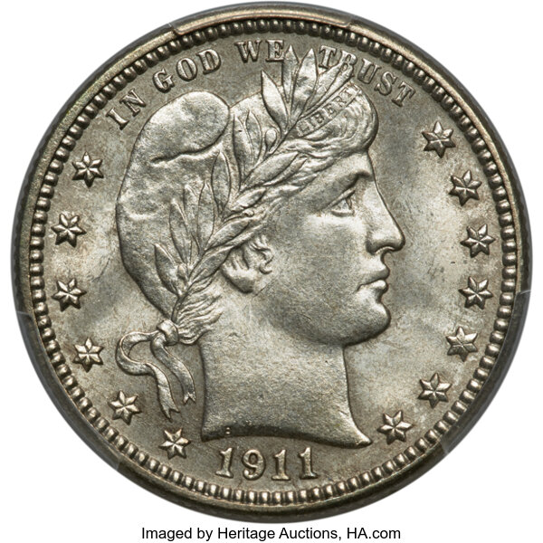 1911-D 25c MS thumbnail 3