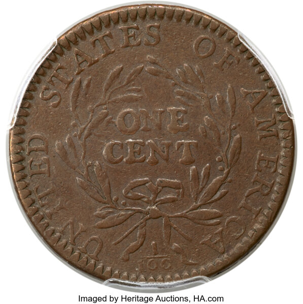 1794 1c Head of 1794, S-29  MS BN thumbnail 5
