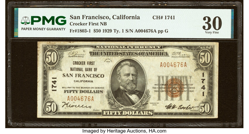 1929 $50  Type 1 (Fr. 1803-1) thumbnail 5