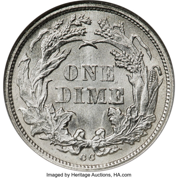 1877-CC 10c MS67 thumbnail 2