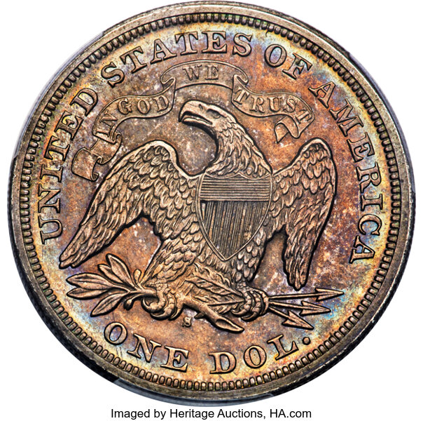 1872-S $1 MS64 thumbnail 2