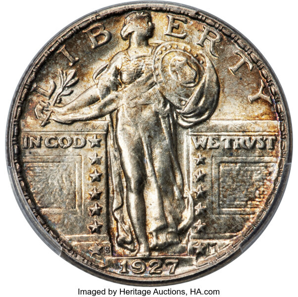 1927-S 25c MS thumbnail 3