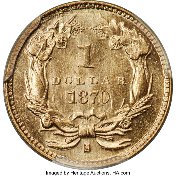 1870-S G$1 MS thumbnail 15