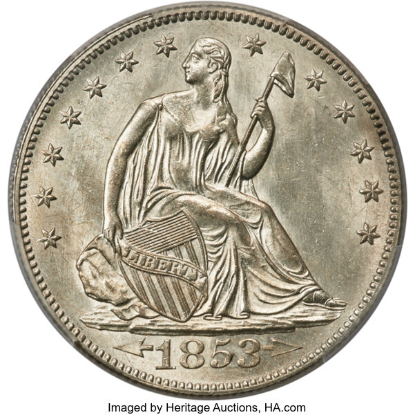 1853 50c Arrows & Rays, DDR, FS-802 MS thumbnail 2