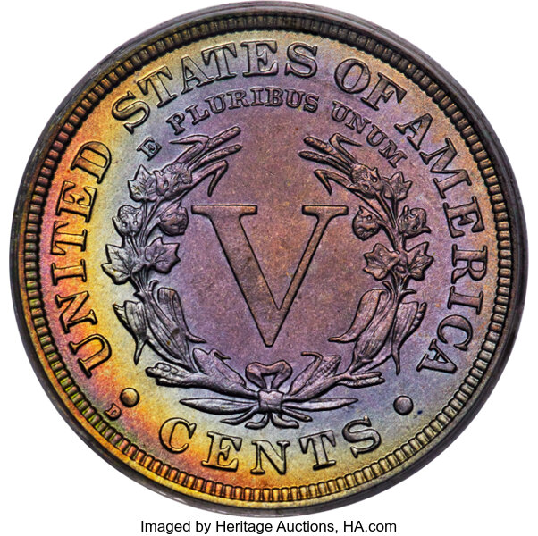 1912-D 5c MS66 thumbnail 2