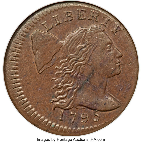 1795 1c Plain Edge, S-76b  MS BN thumbnail 2