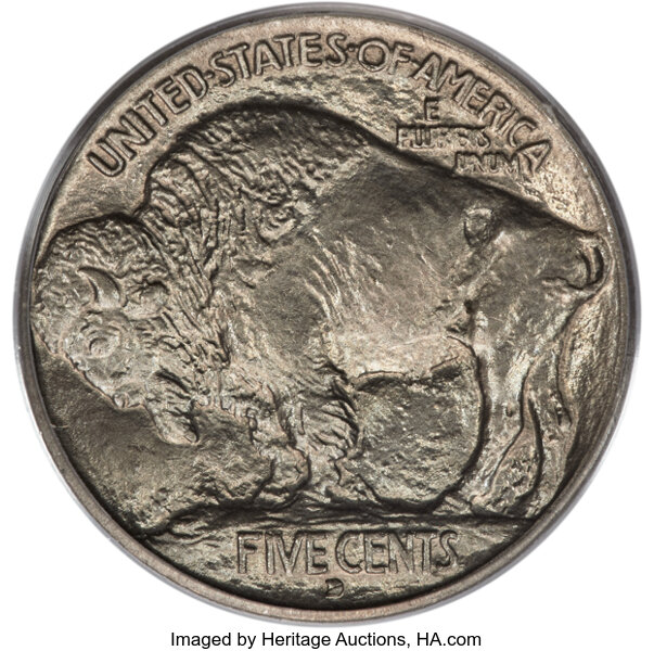 1913-D 5c Buffalo, Type 1 MS67 thumbnail 4