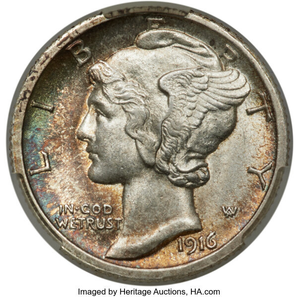 1916-D 10c MS FB thumbnail 2