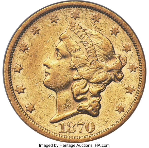 1870-CC $20  MS thumbnail 2