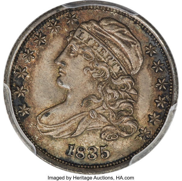 1835 10c JR-1 MS thumbnail 2