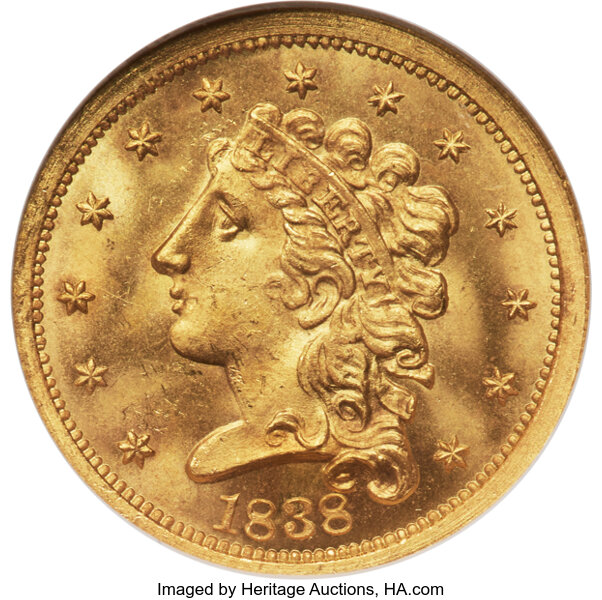 1838 $2 1/2 HM-1 MS thumbnail 2