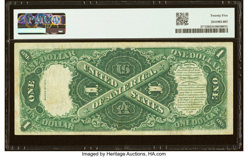1917 $1  Star Replacement (Fr. 37*) thumbnail 6