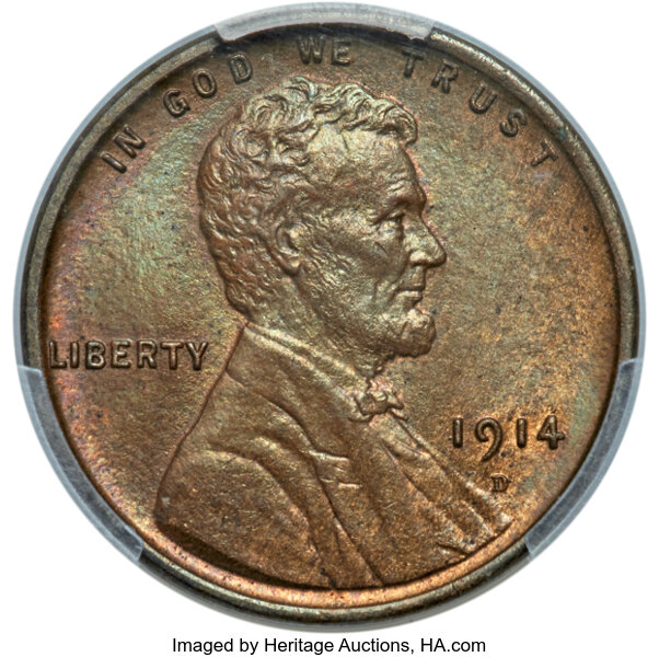 1914-D 1c MS BN thumbnail 4