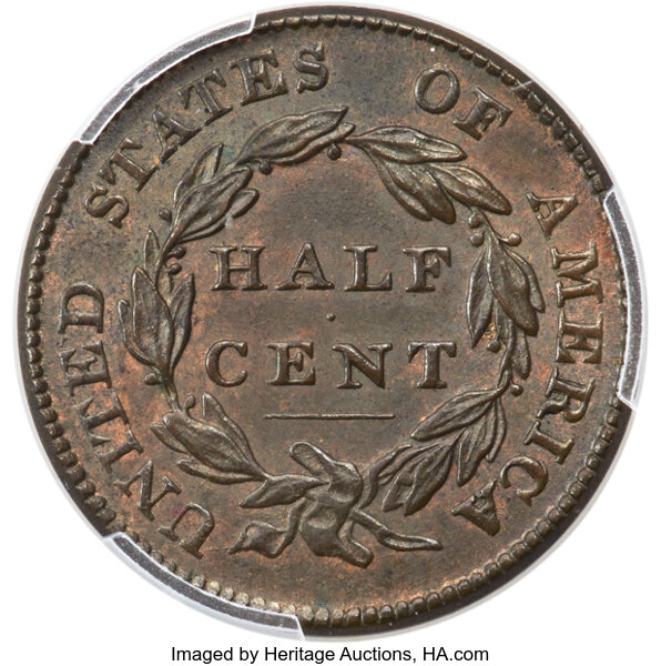 1826 1/2c C-1 MS BN thumbnail 9