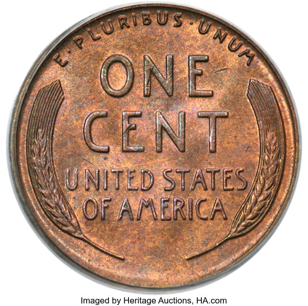 1955 1c Doubled Die Obverse, FS-101 MS RB thumbnail 8