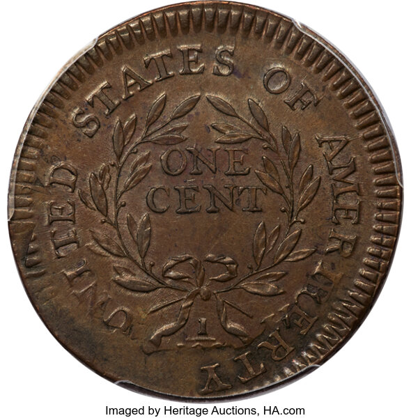 1795 1c Lettered Edge, S-76a  MS BN thumbnail 4