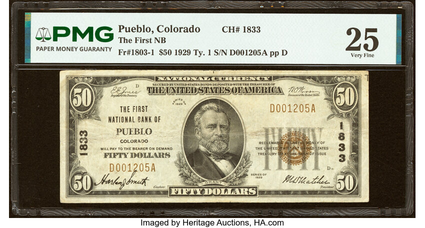 1929 $50  Type 1 (Fr. 1803-1) thumbnail 6