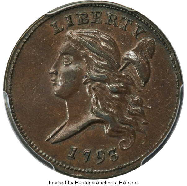 1793 1/2c C-3 MS BN thumbnail 2