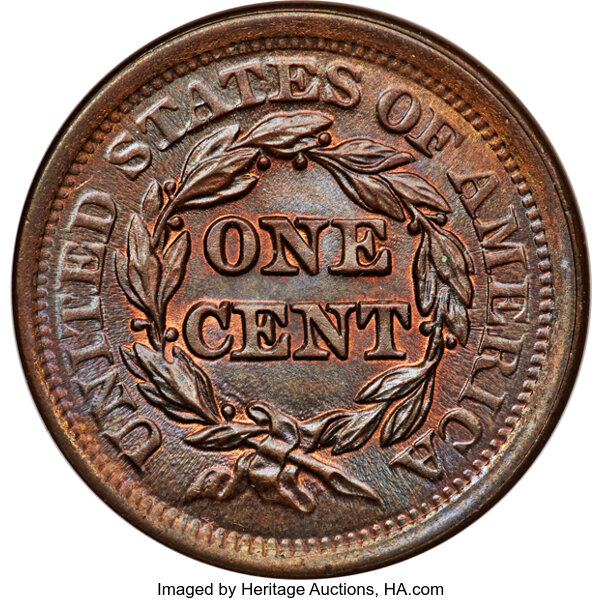 1852 1c N-12 MS BN thumbnail 3