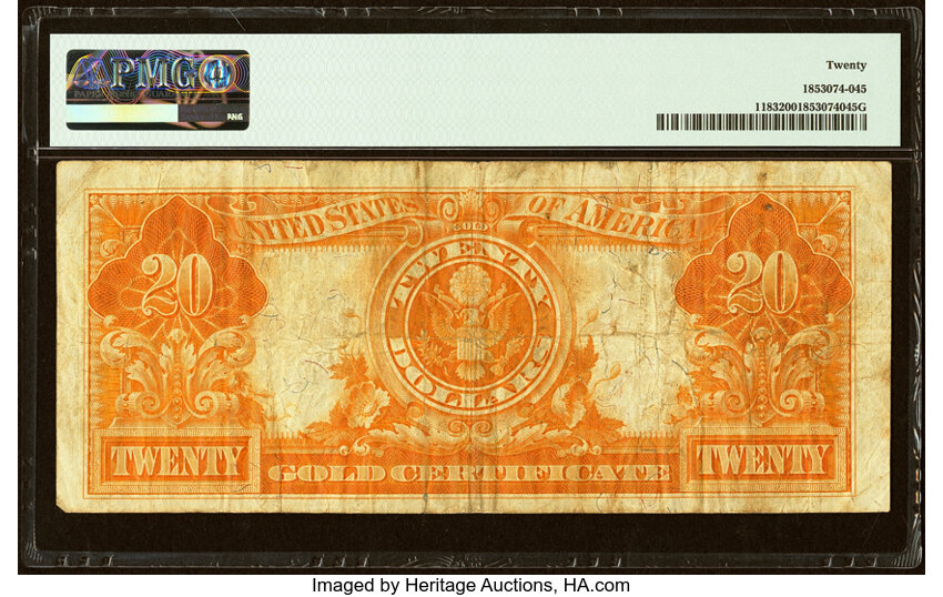 1906 $20  (Fr. 1183) thumbnail 7