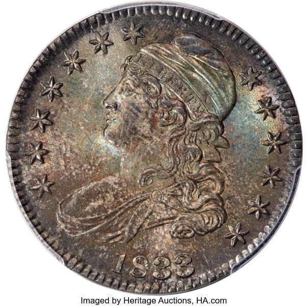 1833 50c O-108 MS thumbnail 2
