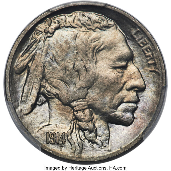 1914-S 5c MS thumbnail 3