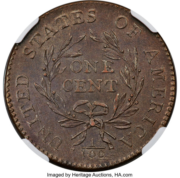 1794 1c Head of 1794, S-24  MS BN thumbnail 6