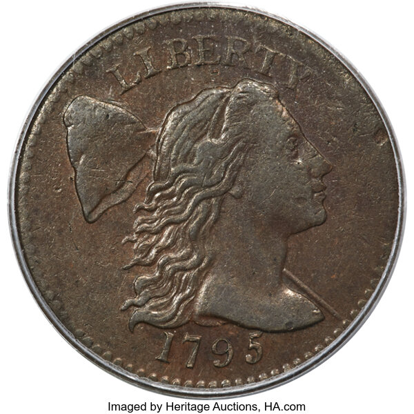 1795 1c Plain Edge, S-78  MS BN thumbnail 2