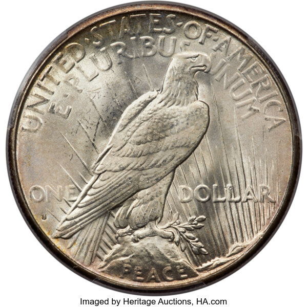 1934-S $1 MS63 CAC thumbnail 4