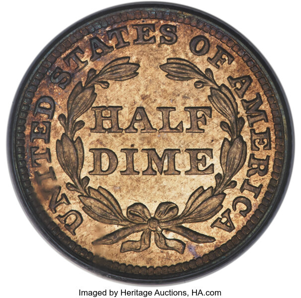 1844 H10c Repunched Date, FS-301 MS thumbnail 6