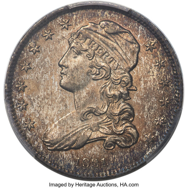 1831 25c Small Letters, B-2 MS thumbnail 2
