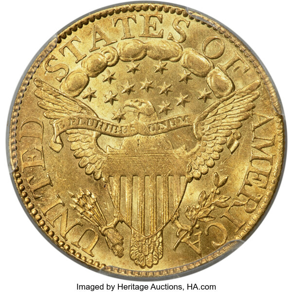 1806 $5  Pointed 6, 8x5 Stars, BD-4 MS thumbnail 3