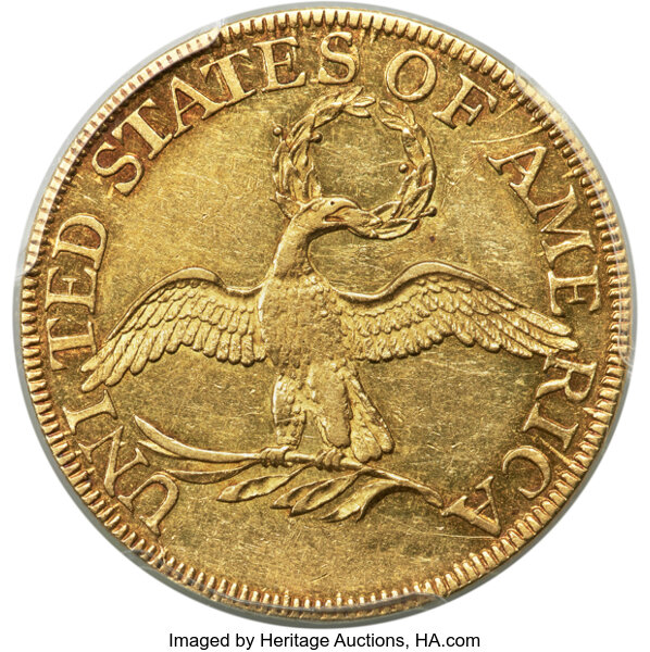 1795 $5  Small Eagle, S/D, BD-6 MS thumbnail 6