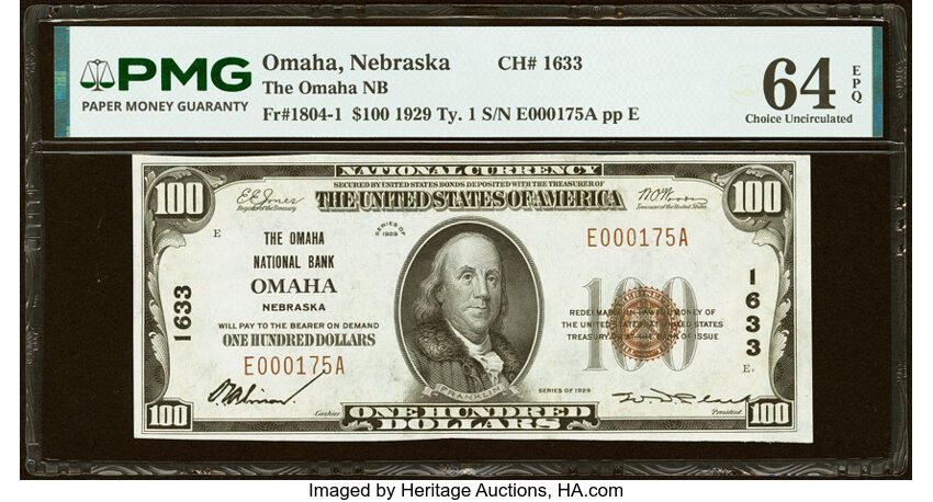 1929 $100  Type 1 (Fr. 1804-1) thumbnail 9