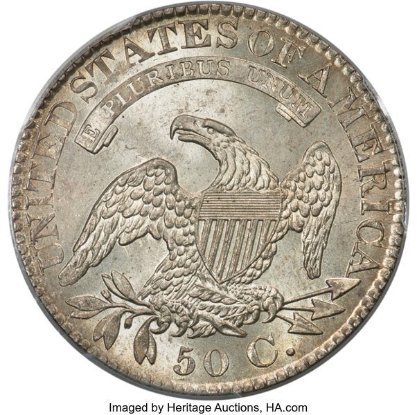 1828 50c Curl Base 2, No Knob, O-102 MS thumbnail 9