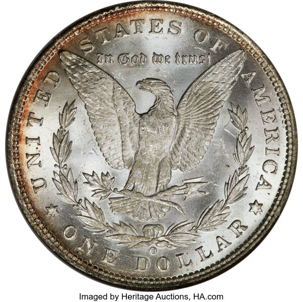 1891-O $1 MS65 thumbnail 2