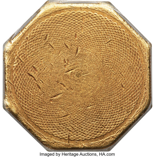 1852 G$50  U.S. Assay Office, 900 THOUS, K-14 MS thumbnail 9