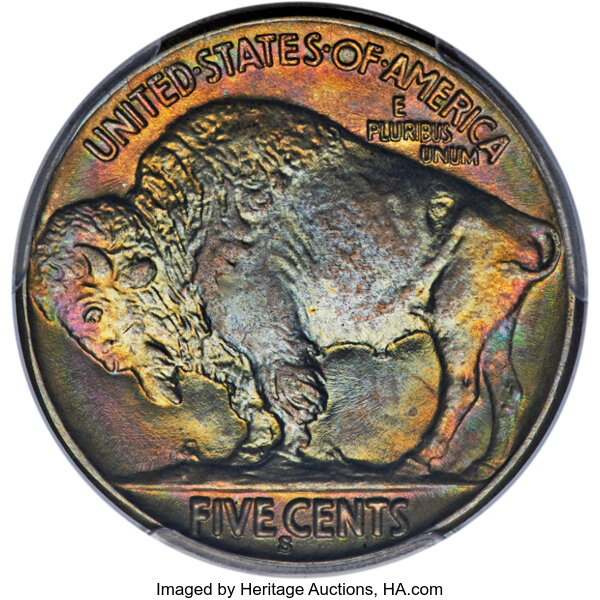 1937-S 5c MS67 CAC thumbnail 2