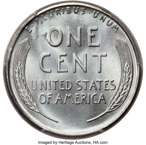 1943-S 1c Steel MS68 CAC thumbnail 2