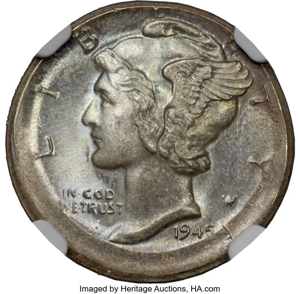 1945 10c MS FB thumbnail 4