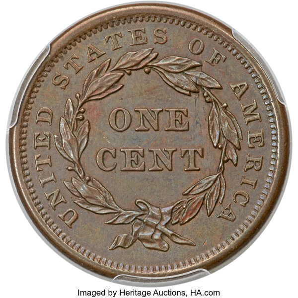 1839 1c Type of 1840, N-8 MS BN thumbnail 6