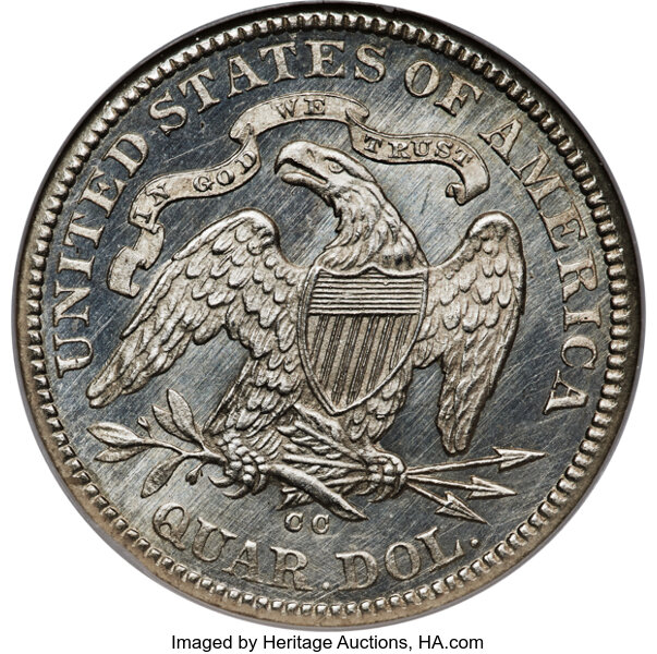 1876-CC 25c MS67 thumbnail 3