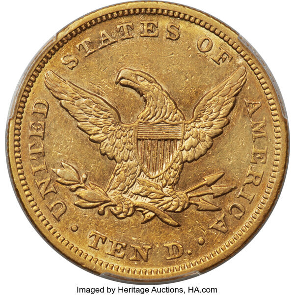 1864 $10  MS thumbnail 6