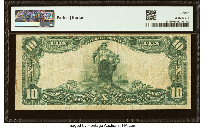 1902 $20  3rd Charter Period, 3rd Issue, Plain Back (Fr. 657) thumbnail 18