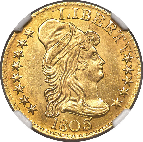 1803/2 $5  Imperfect T, BD-4 MS thumbnail 2