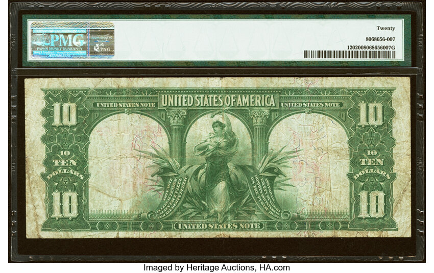 1901 $10  (Fr. 120) thumbnail 10