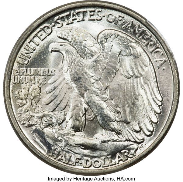 1946 50c Doubled Die Reverse, FS-801 MS thumbnail 14