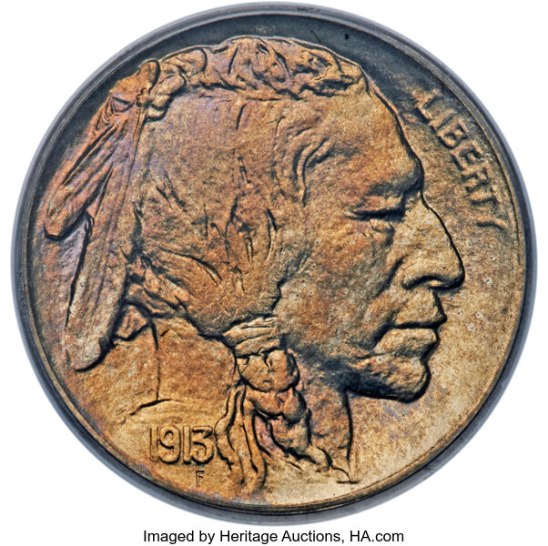 1913-S 5c Buffalo, Type 2 MS thumbnail 6